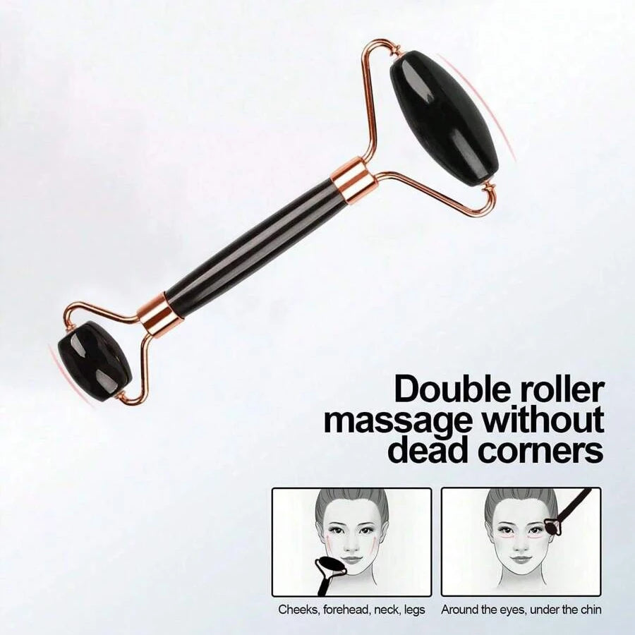 1/2/3pcs Ice Face Roller Facial Skincare Ice Roller Facial Roller GuaSha Face Tool Set Face Massage Roller Lifting Contouring